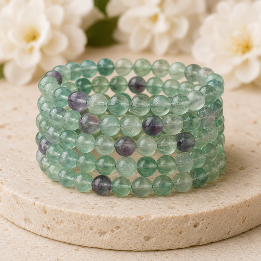 Green Fluorite Bracelet (Intuition and Psychic Awareness)