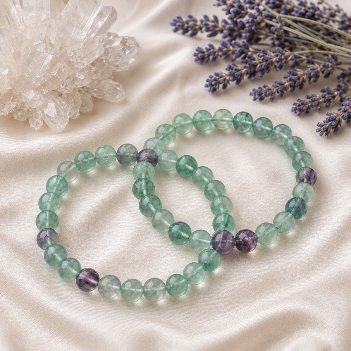 Green Fluorite Bracelet (Intuition and Psychic Awareness)