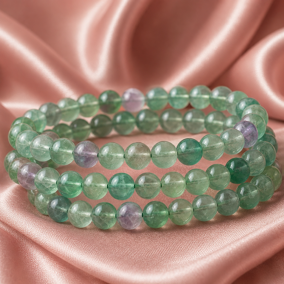 Green Fluorite Bracelet (Intuition and Psychic Awareness)