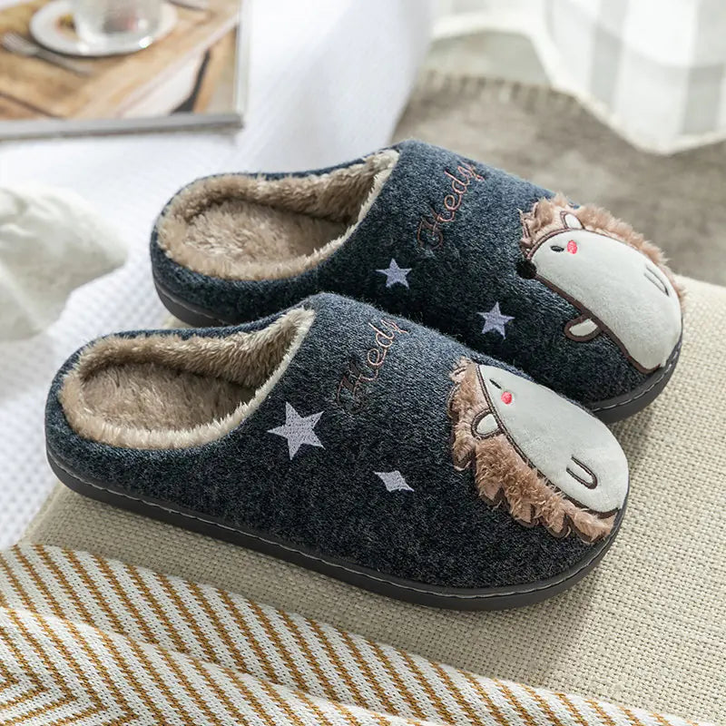 Baby Cotton Slippers for Boys - Autumn and Winter Indoor- 888