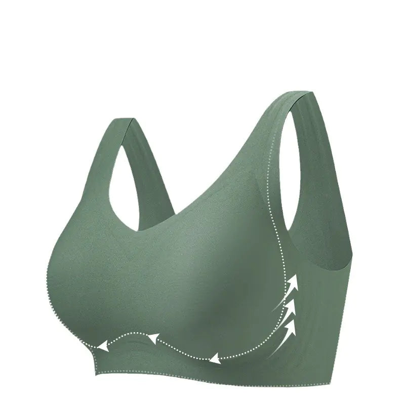 Seamless Sports Bra for Large Bust, No Underwire - Lingerie