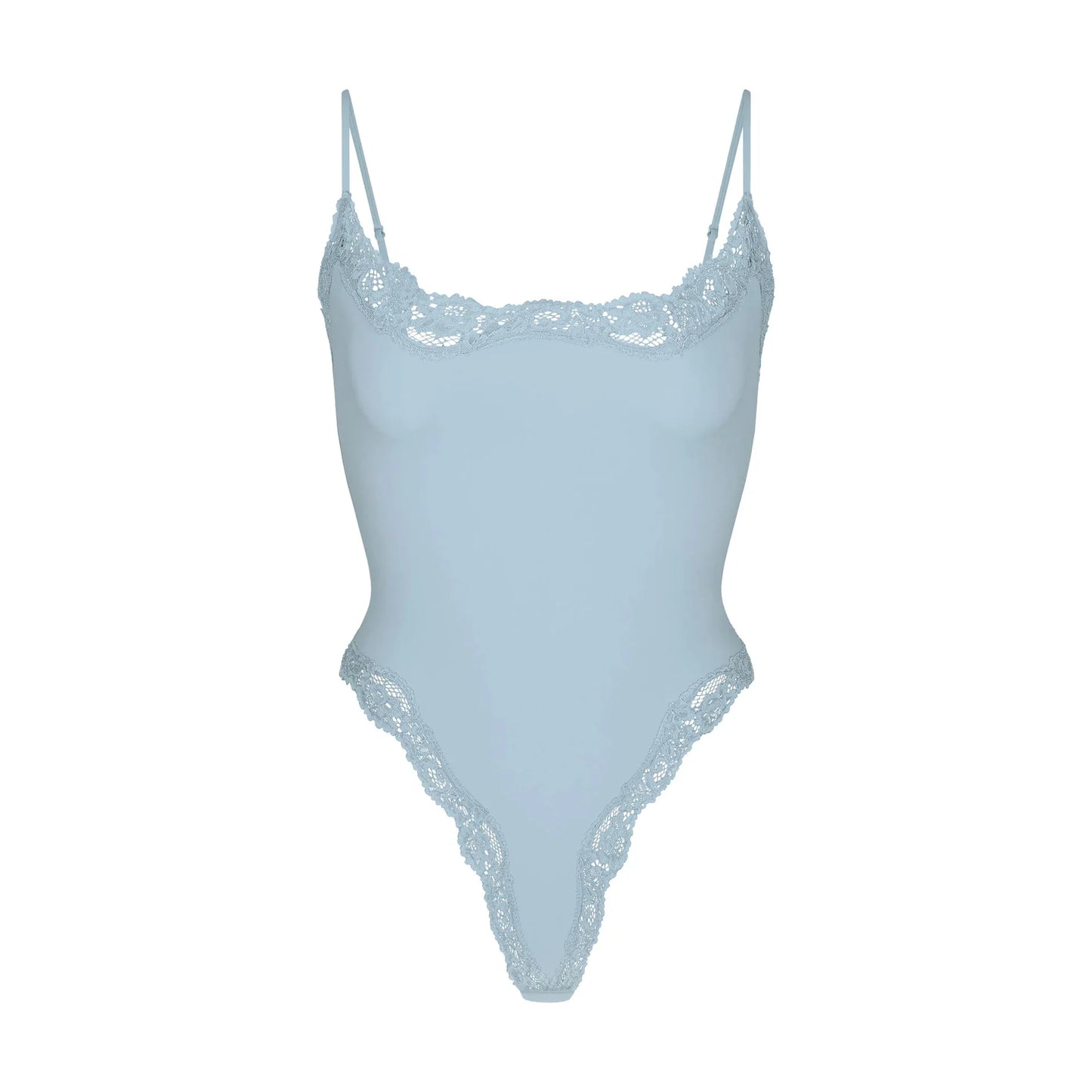 Strappy Lace One-Piece Open Crotch Bodysuit – Comfortable Lingerie
