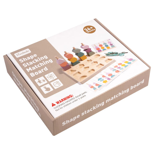Wooden Shape Matching Board - 888