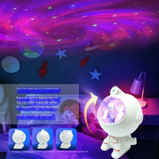 Astronaut Galaxy Projector Lamp