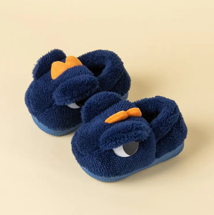 Warm Non-slip Dinosaur Cotton Slippers for Home- 888