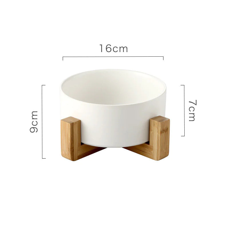 Non-Slip Ceramic Pet Drinking Bowl - 888