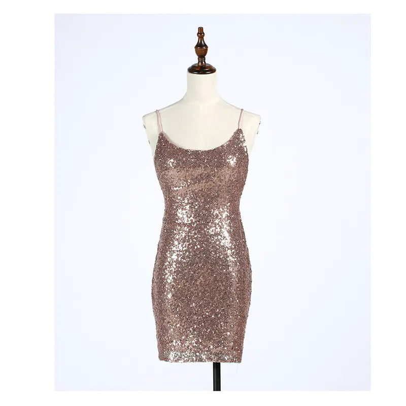 Fashionable Sexy Strap Dress for KTV and Nightclubs - Lingerie