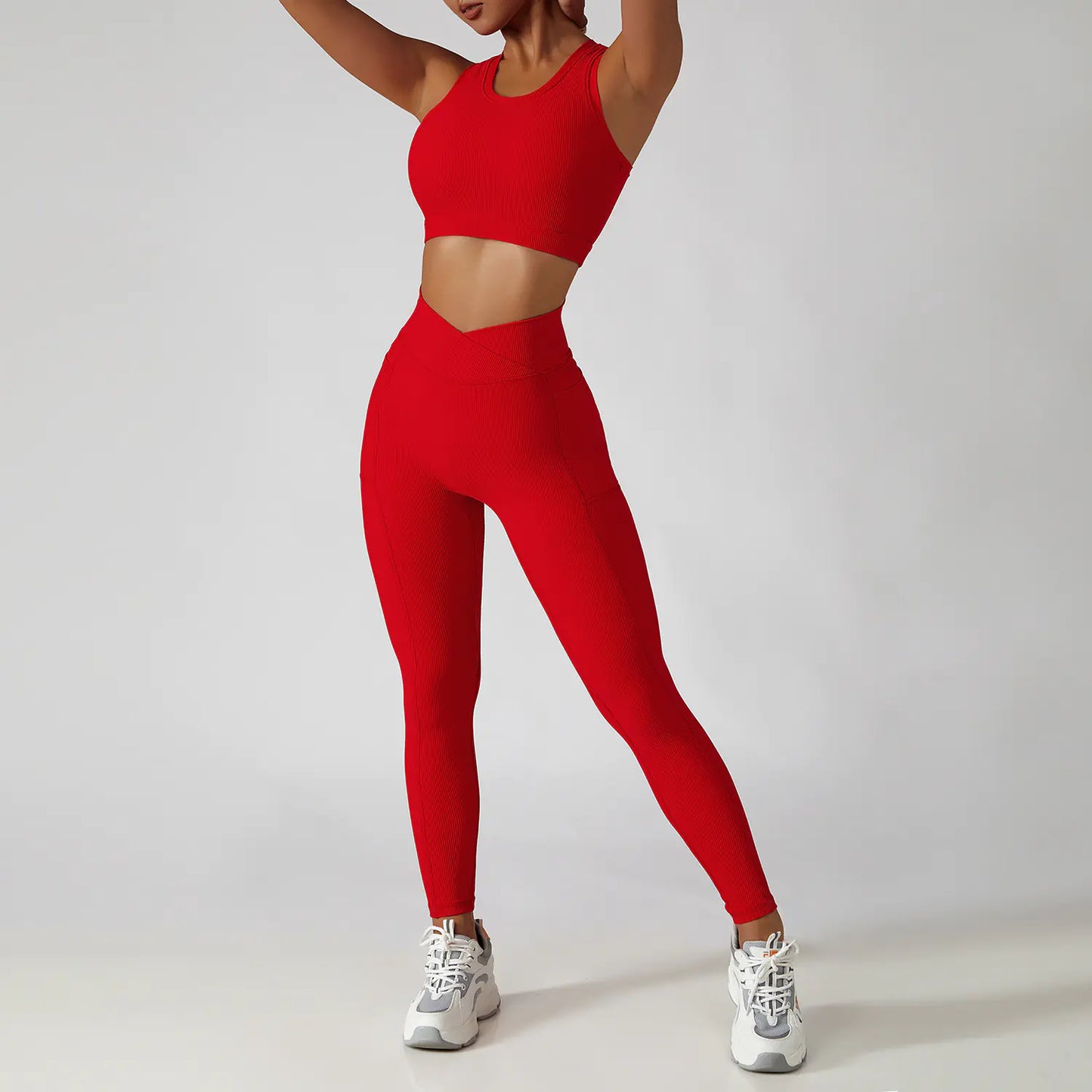 Women's Shockproof Push-Up Sports Bra - Lingerie