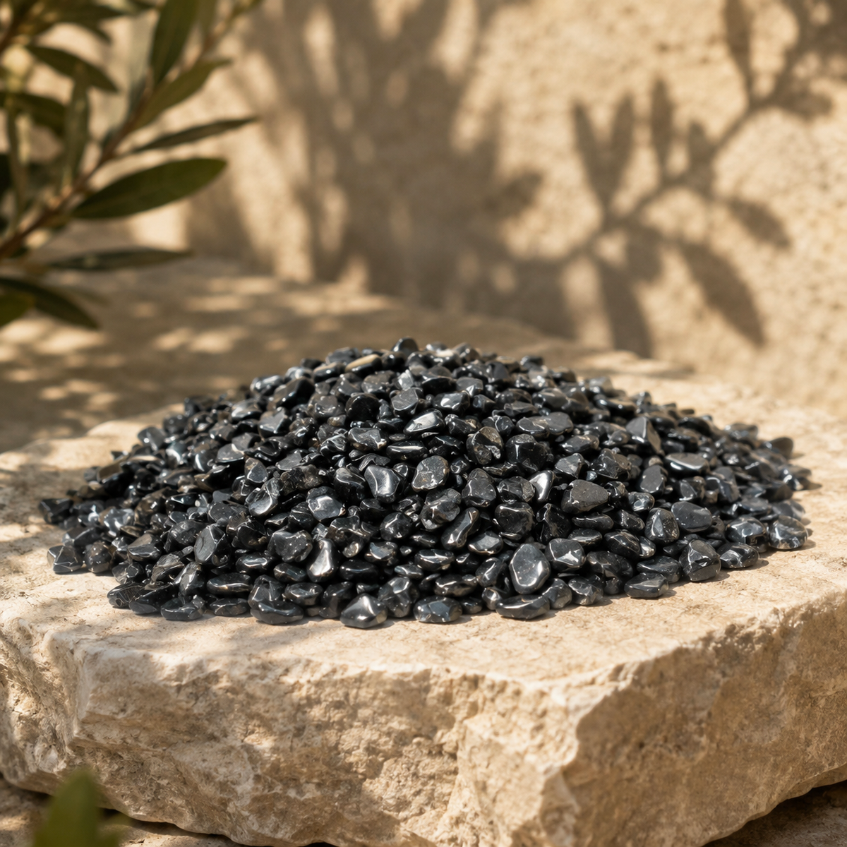 Hematite Gemstone Chips (Balance and Support The Healing Of Your Body)