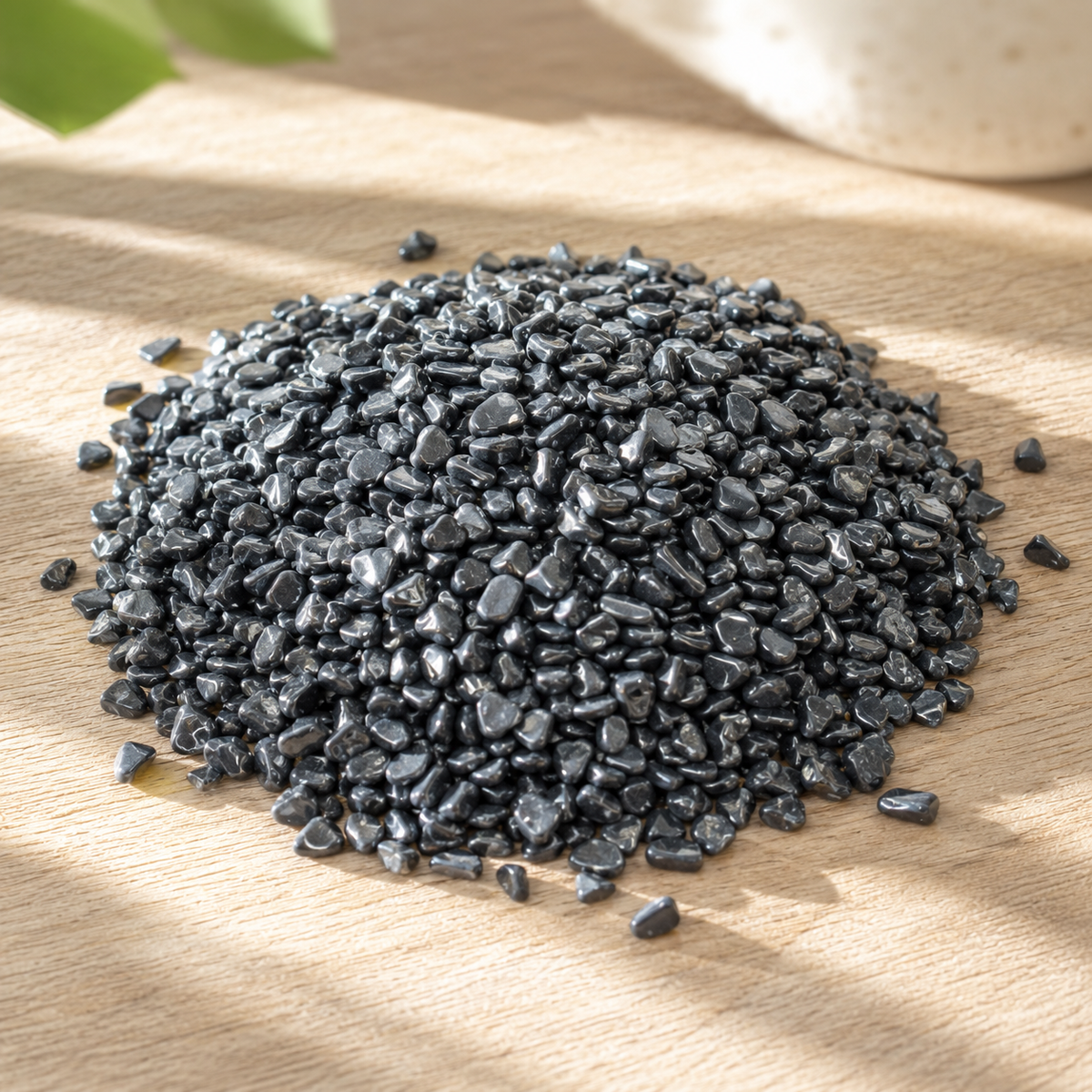 Hematite Gemstone Chips (Balance and Support The Healing Of Your Body)