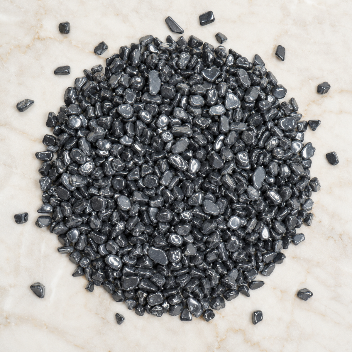 Hematite Gemstone Chips (Balance and Support The Healing Of Your Body)