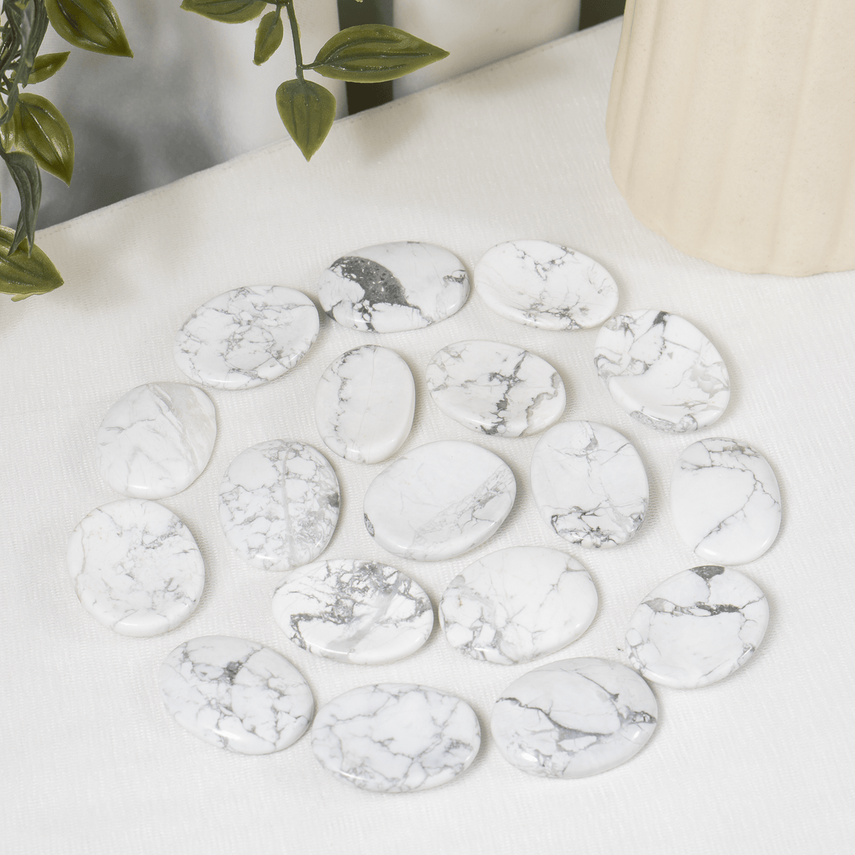 Howlite Pocket Stones (Inspiration and Truth)