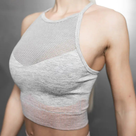Seamless High-Elastic Moisture-Wicking Sports Bra - Lingerie