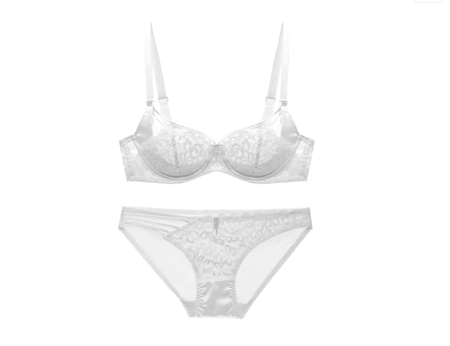 Lace Bra Set with Underwear - Lingerie