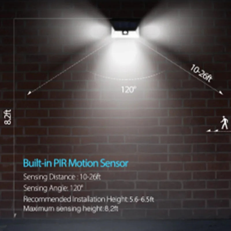 Solar Wall Lamp and Light - 888