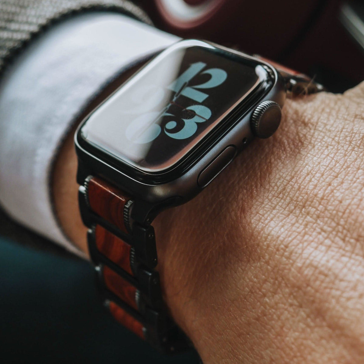 Philos Wooden Stainless Band