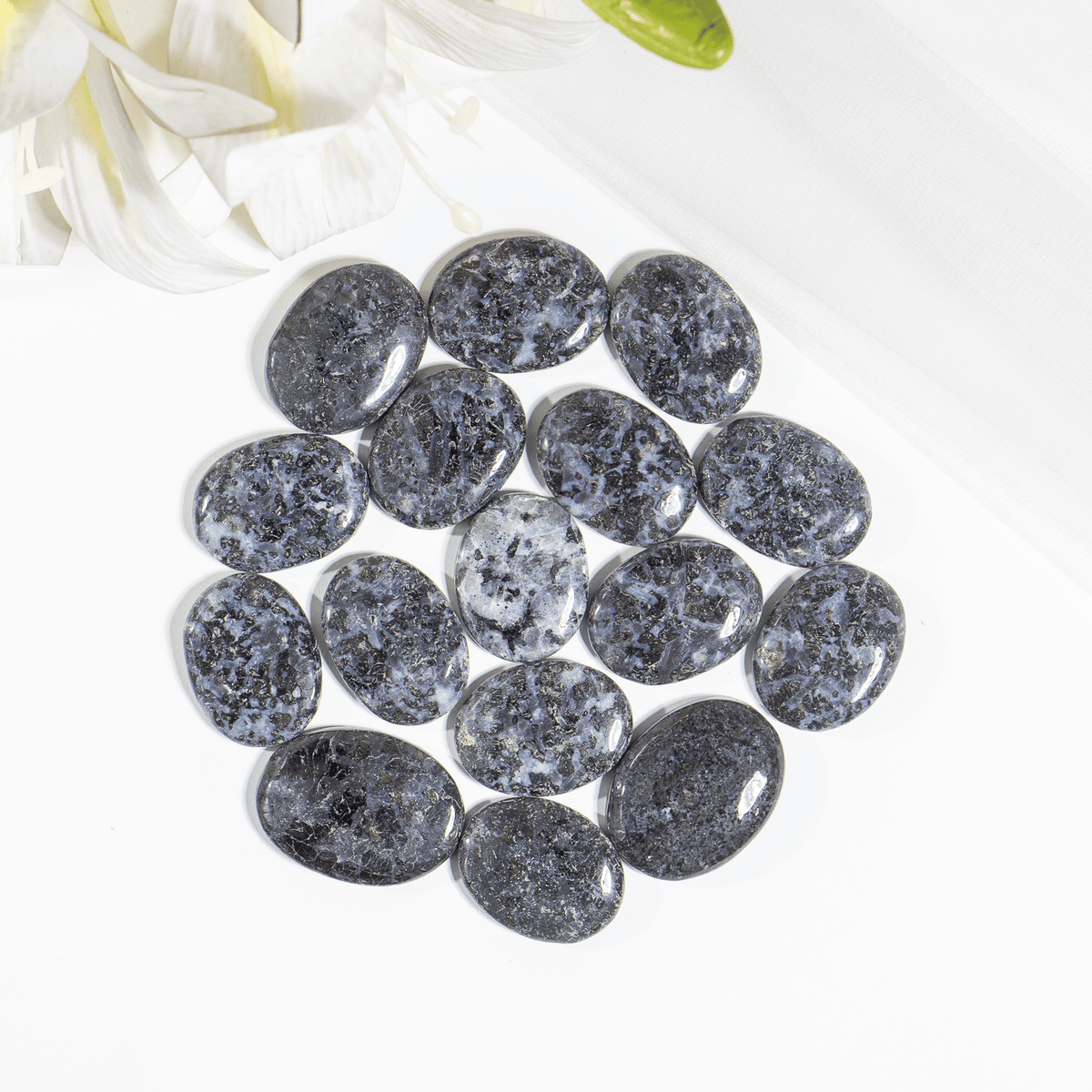 Indigo Gabbro Pocket Stones (Dreams and Intuition )