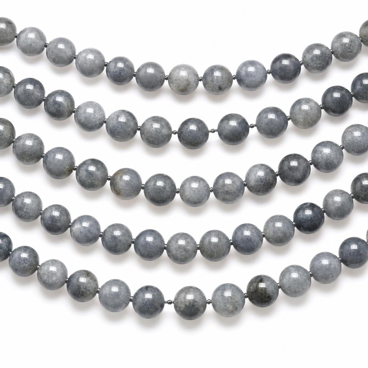 Iolite Beads, Natural Round Crystal Beads 6mm to 10mm