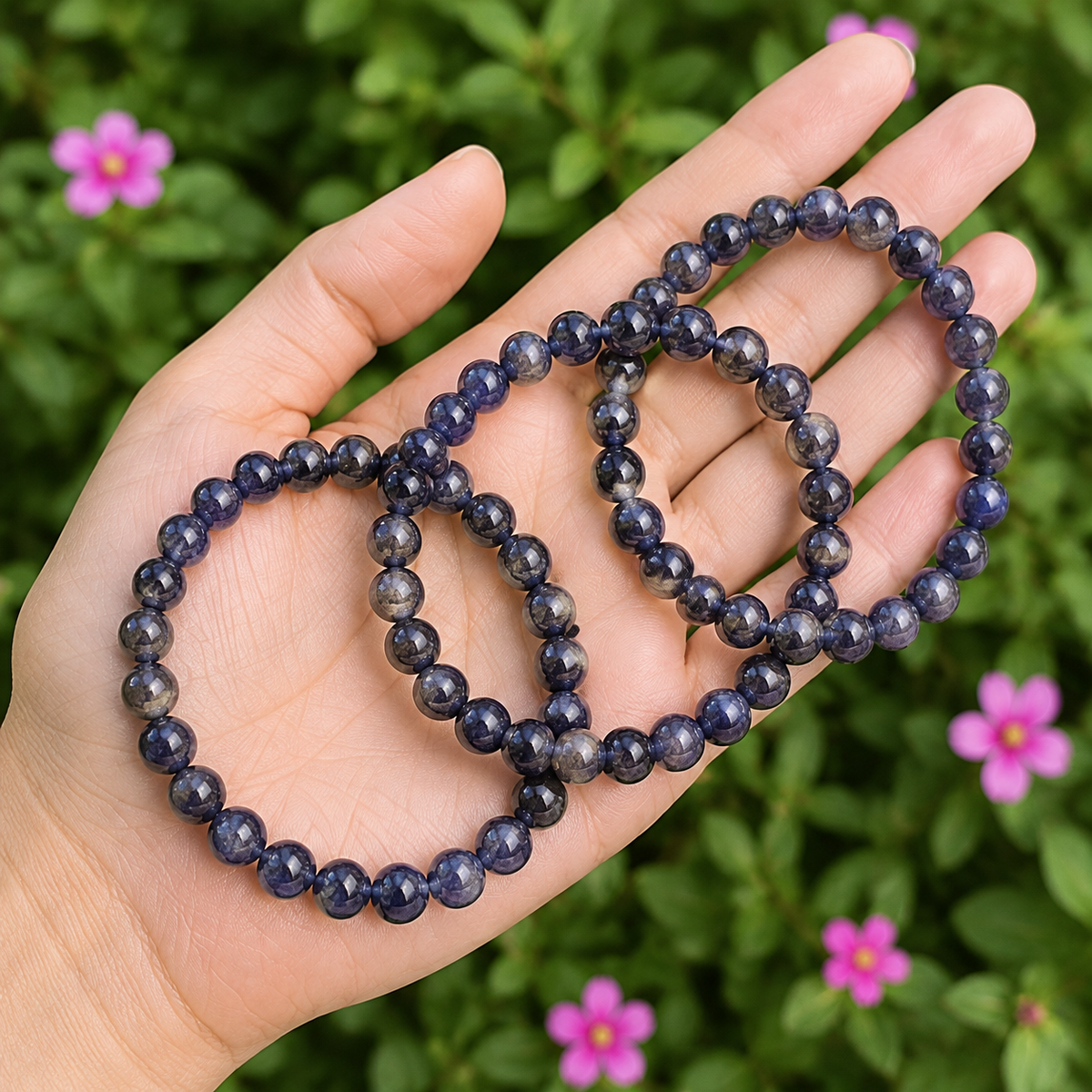 Iolite Bracelet (Self- Healing and Dreams)