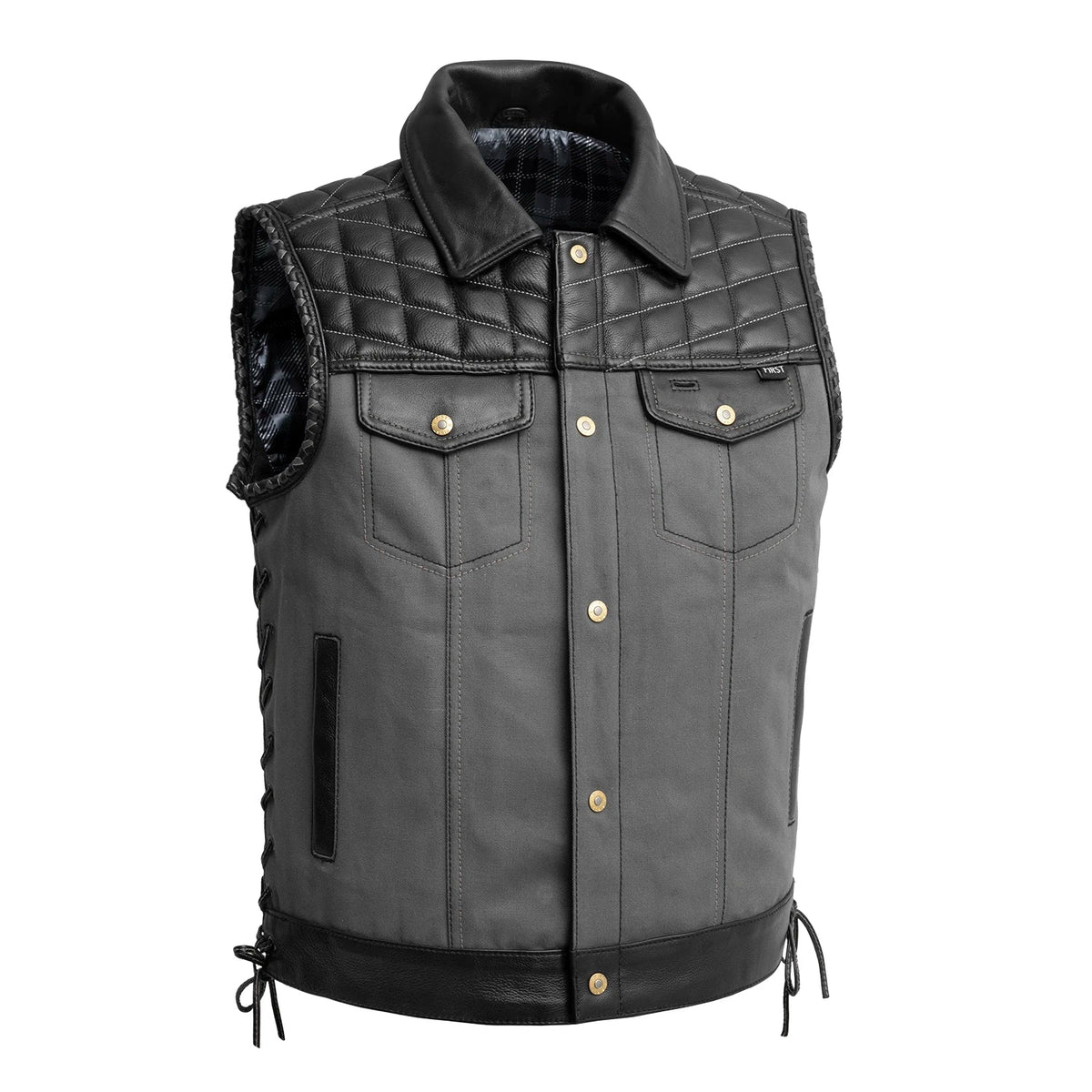 Iron Nomad Men's Leather Vest (Limited Edition)