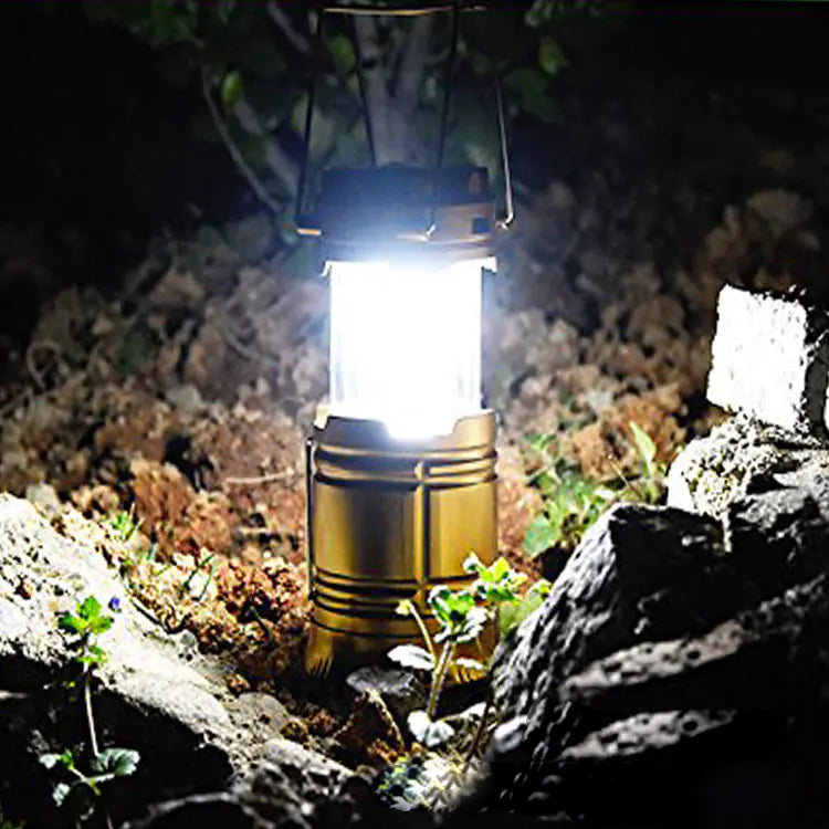 New Solar Multi-Functional Camping Lantern with Charger - 888
