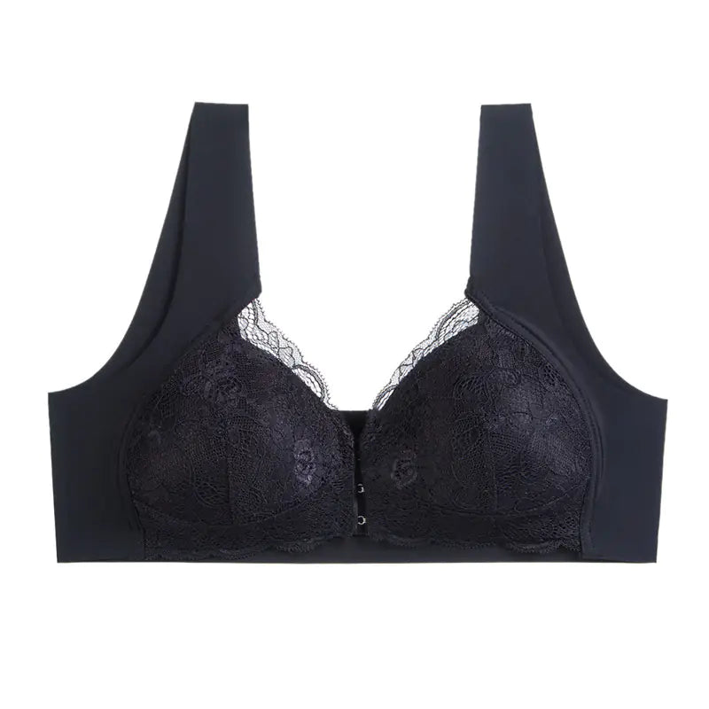 Lace Seamless Wireless Bra for Women - Plus Size - Lingerie