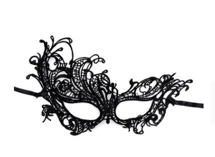 Lace Hollow Eye Mask for Parties and Nightclubs - Lingerie