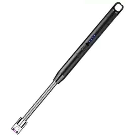USB Rechargeable Electric Arc BBQ Lighter - Black