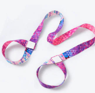 Colorful Nylon Yoga Mat Strap with Ratchet Tie Down