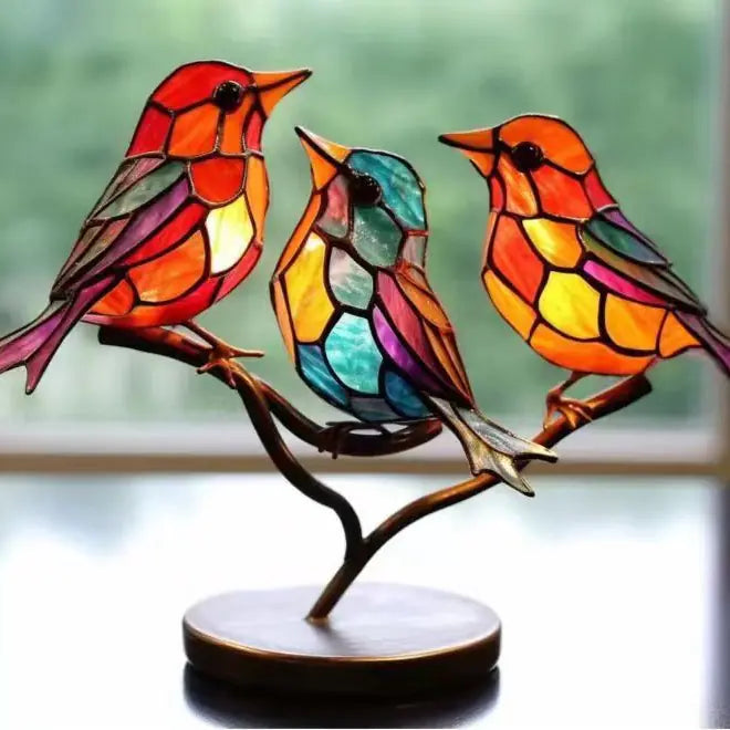 Bird Series Alloy Figurines - 888