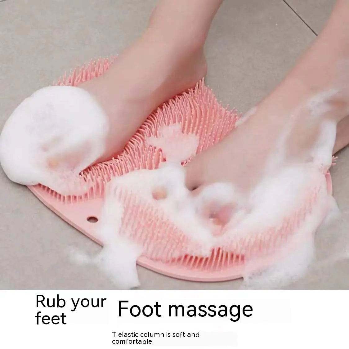 Suction Cup Bath & Foot Scrubber - 888