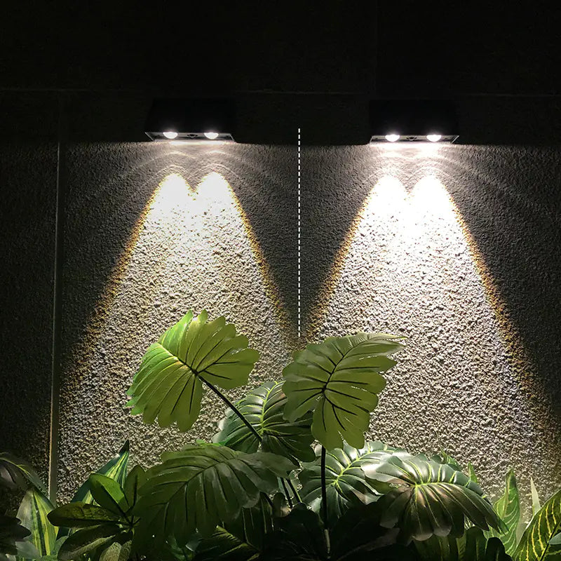 LED Solar Wall Light for Outdoor Garden Decoration - 888