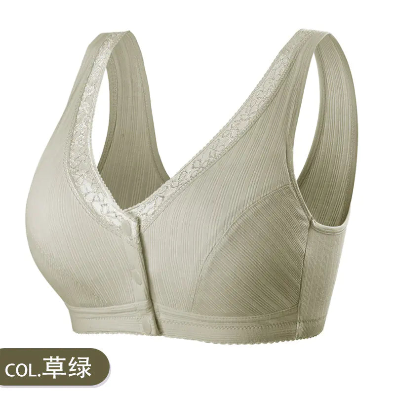 Cotton Wireless Sports Bra for Older Women (Plus Size) - Lingerie