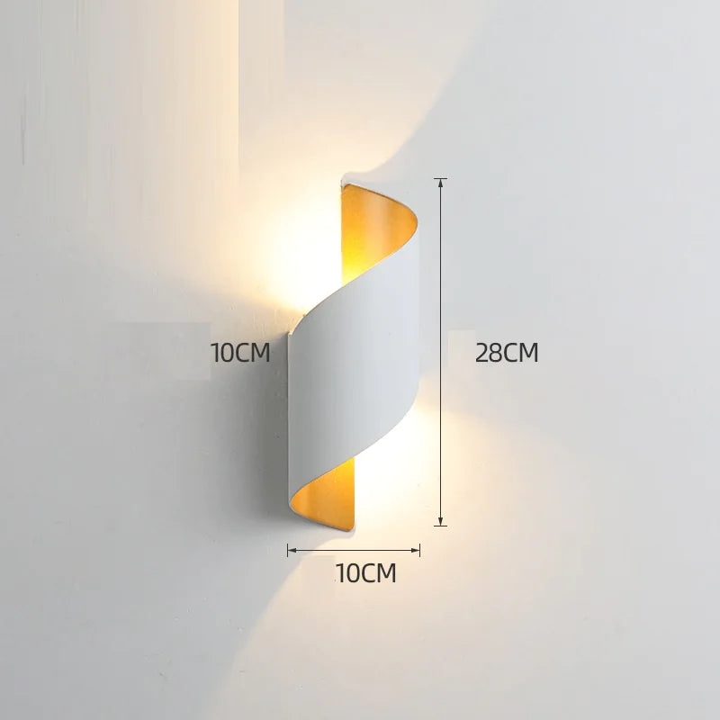 Waterproof Solar-Powered LED Wall Light - 888