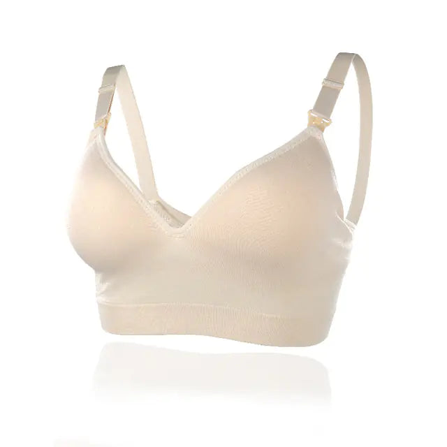 Cotton Wire-Free Maternity Nursing Bra for Breastfeeding - Lingerie