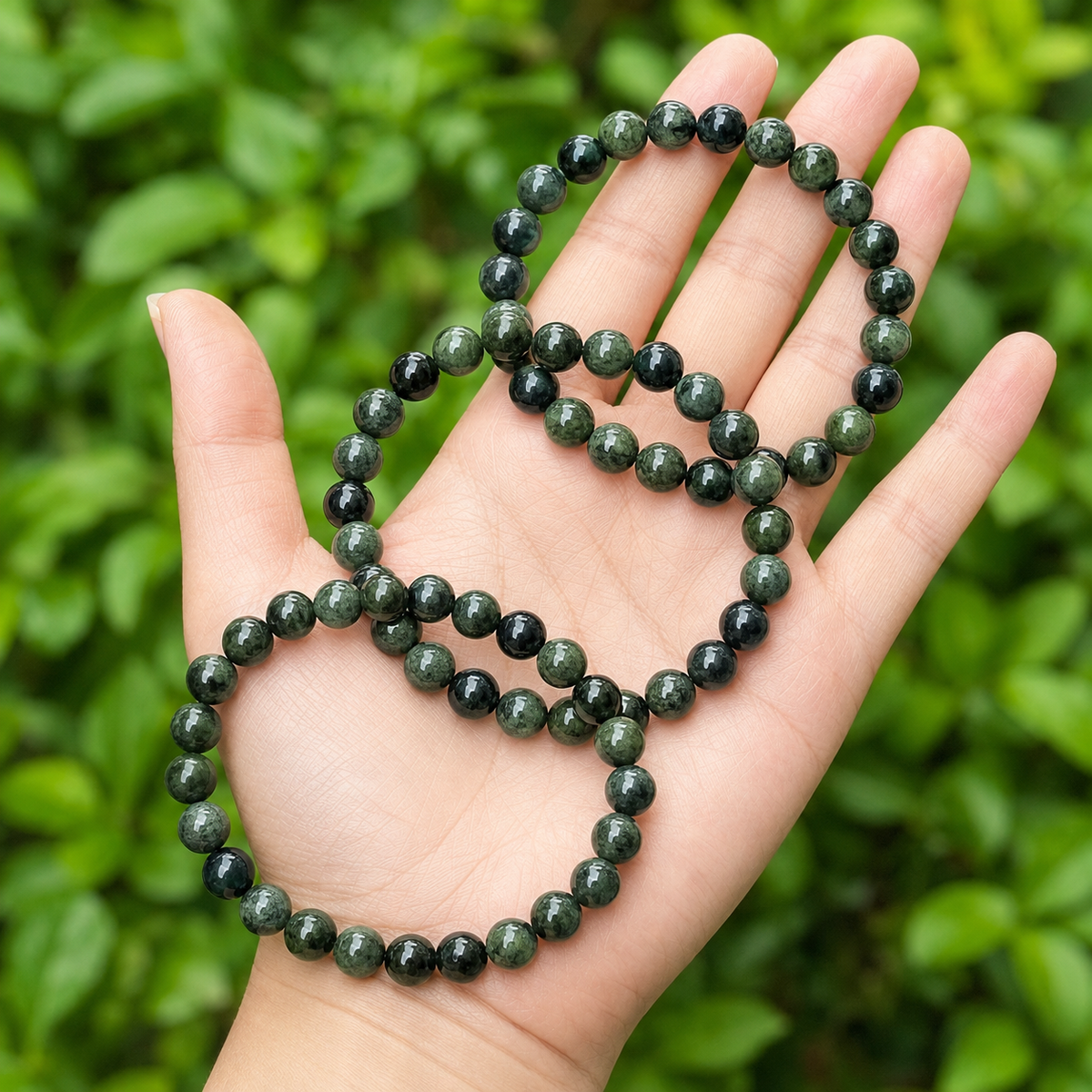 Kambaba Jasper Bracelet (Self Discovery and Empathy).