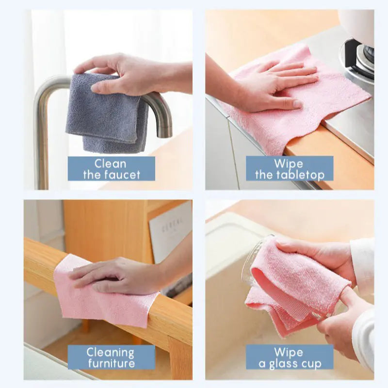 Cross-Border Ultra-Fine Fiber Tearable Towel Roll