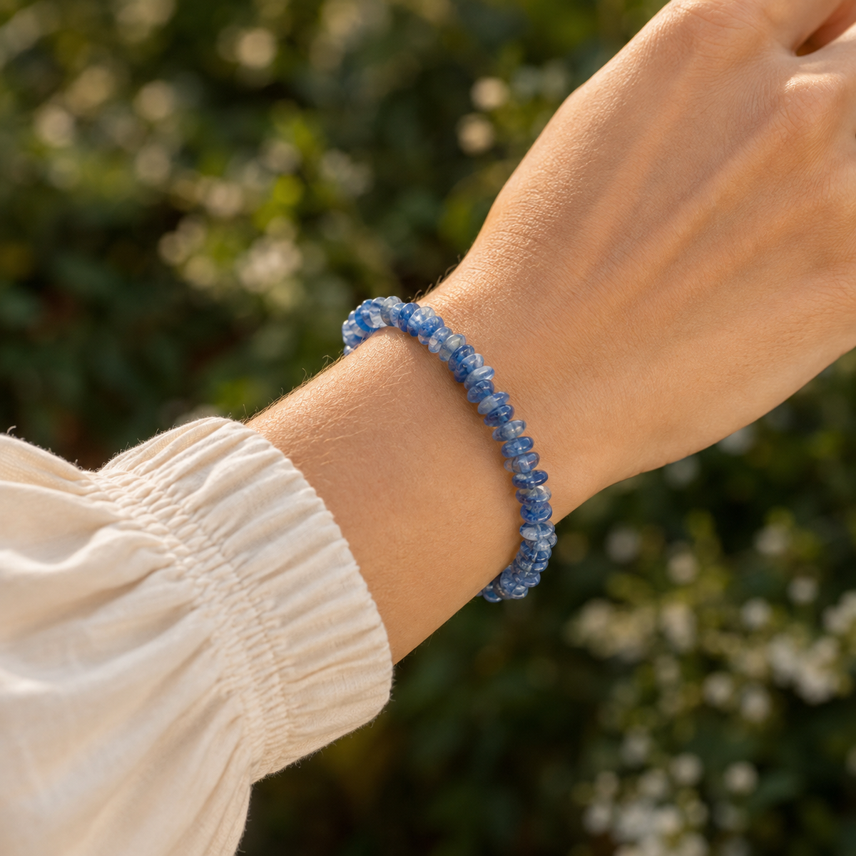 Kyanite Chip Bracelet (Relaxation and Angelic Communication)
