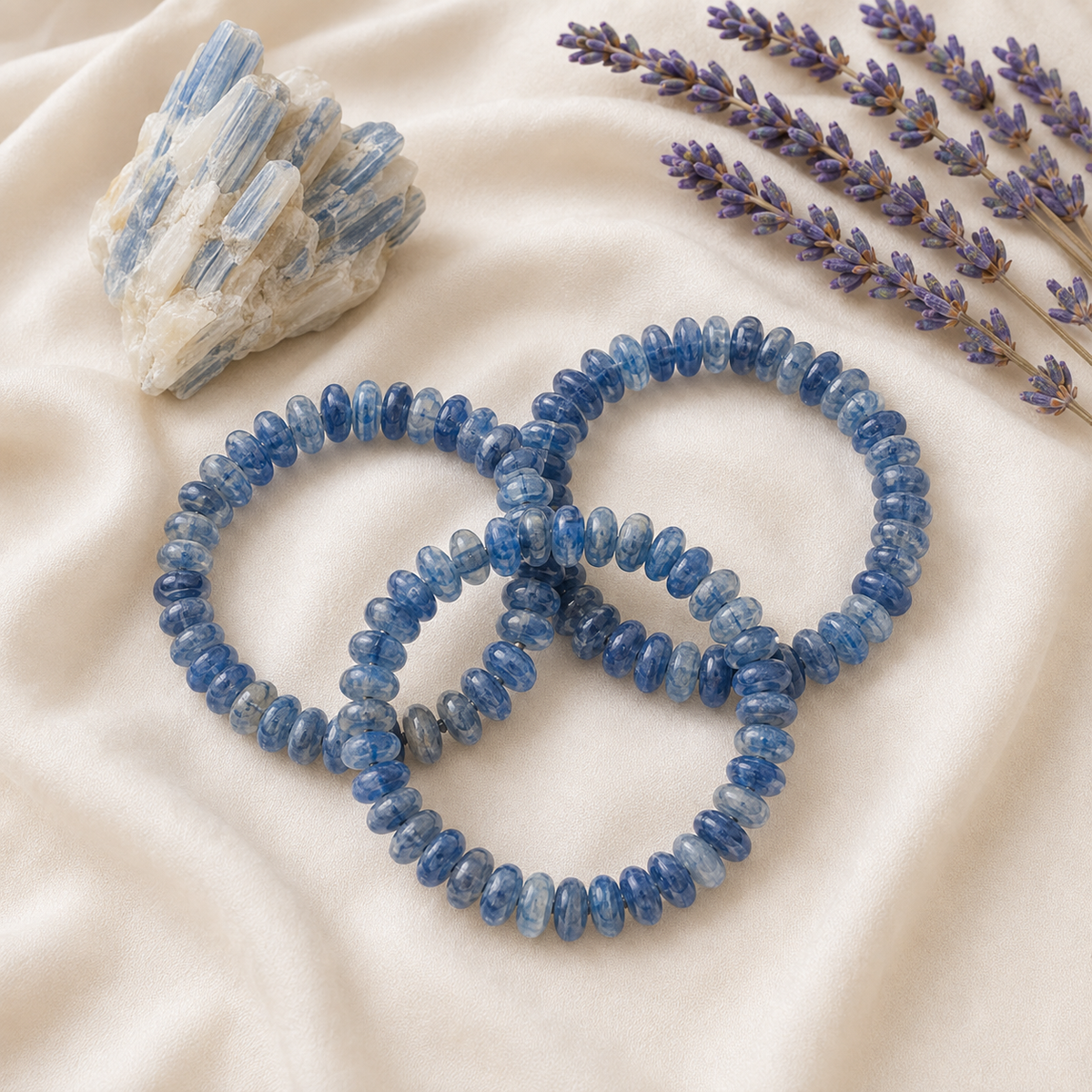 Kyanite Chip Bracelet (Relaxation and Angelic Communication)