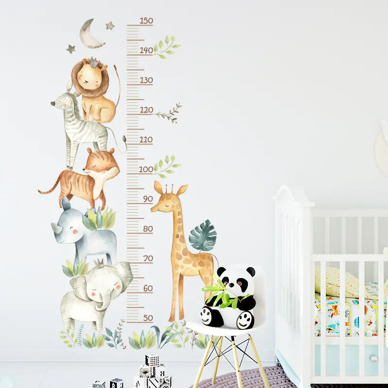 African Animal Height Chart - 888