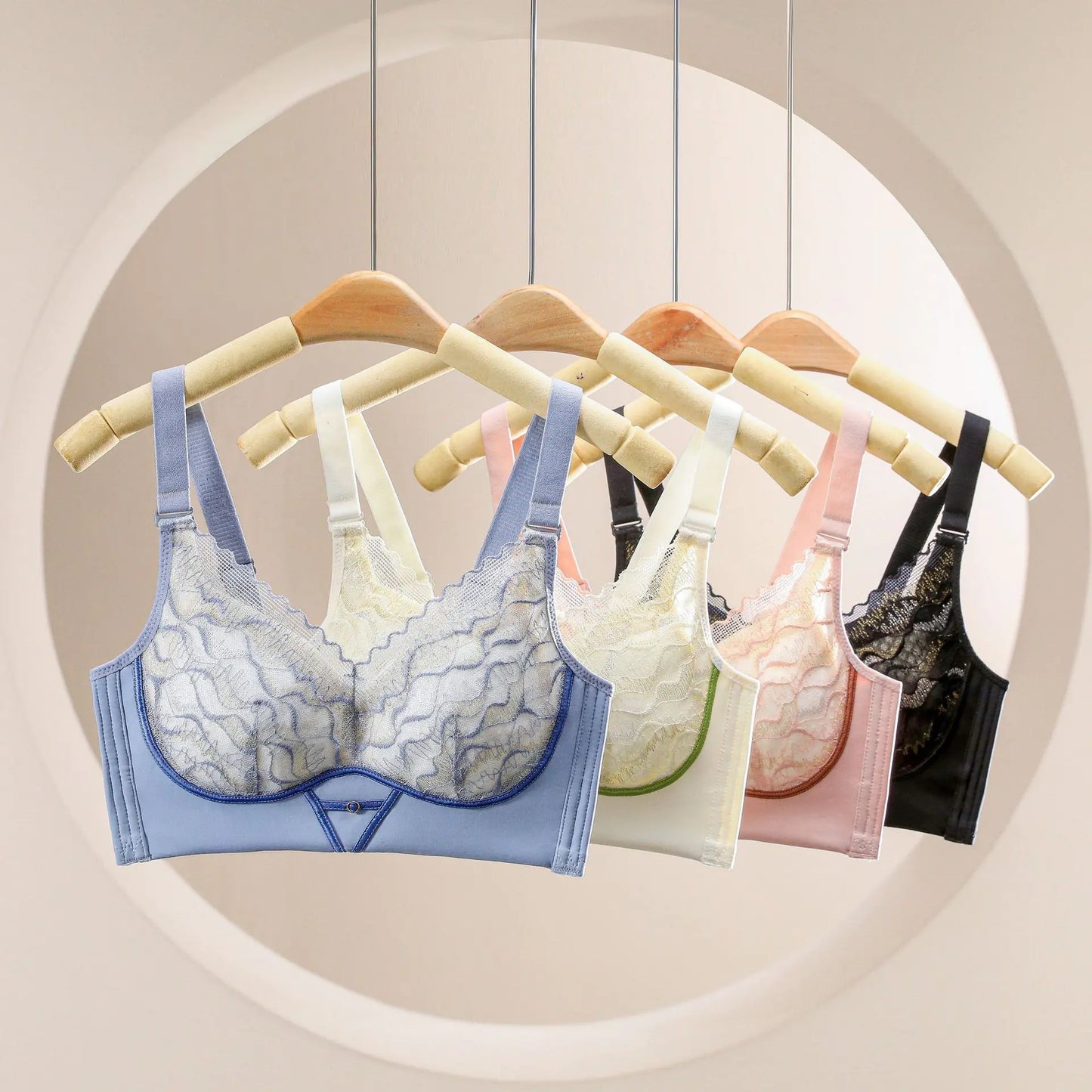Spring Summer New Ultra-Thin Full Coverage Bra - Lingerie
