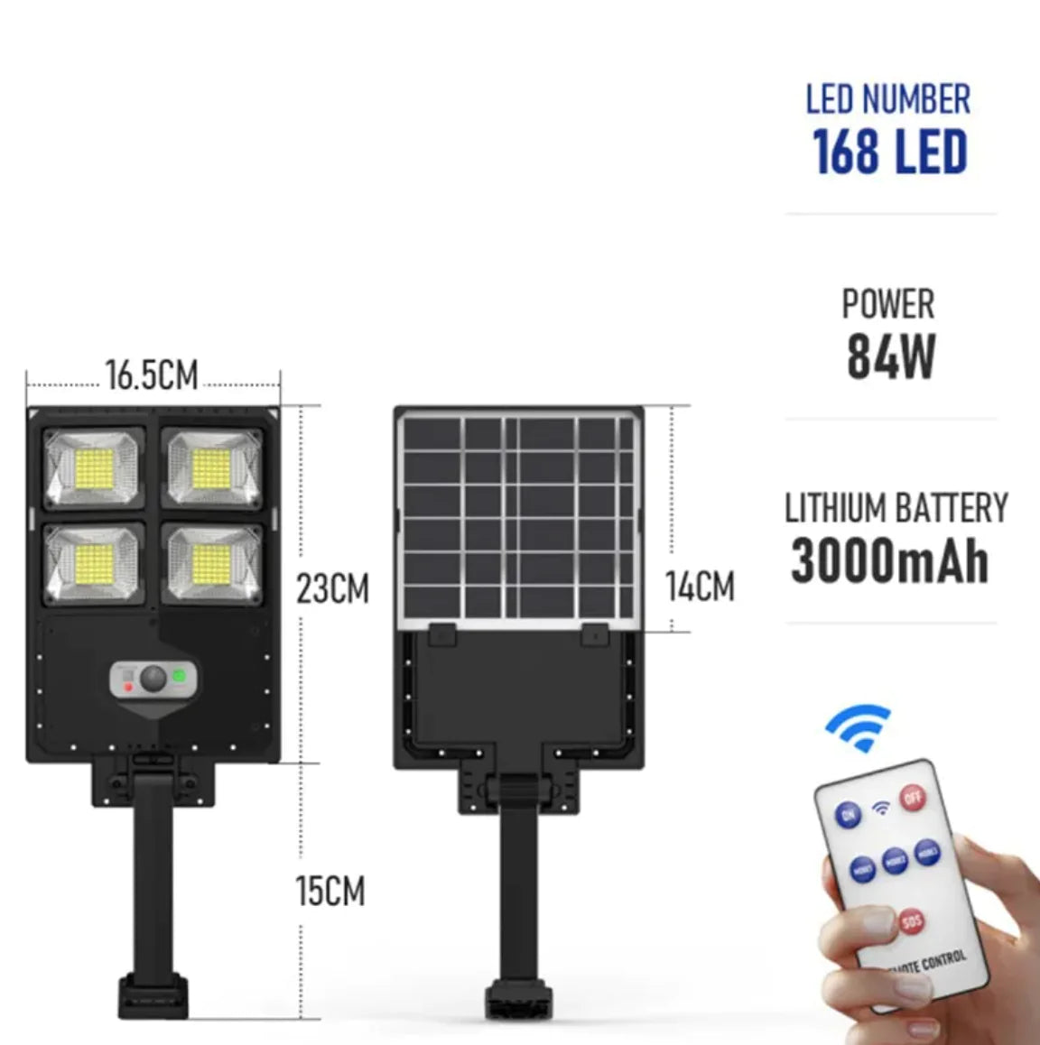 New Solar Double Row Street Light - 888