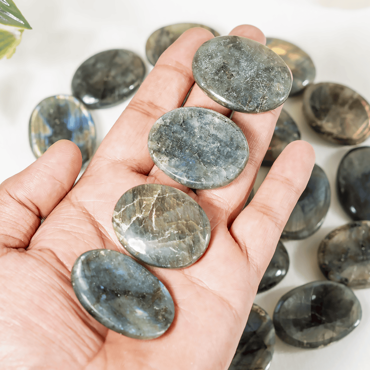 Labradorite Pocket Stones (Synchronicity and Protection)