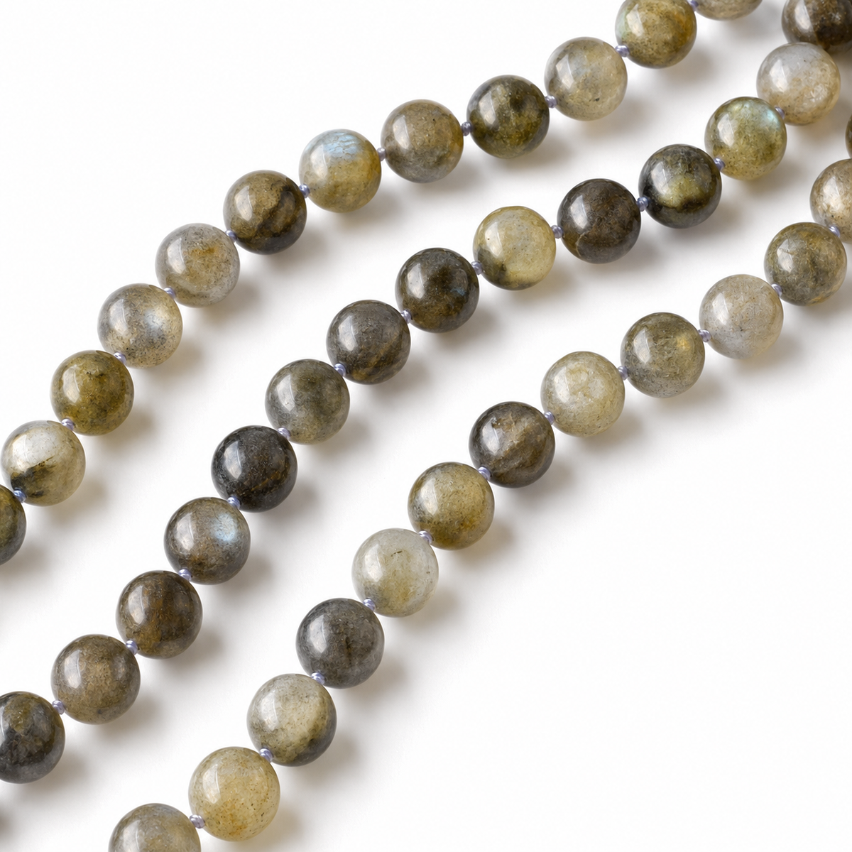 Labradorite Beads, Natural Round Crystal Beads 4mm to 12mm