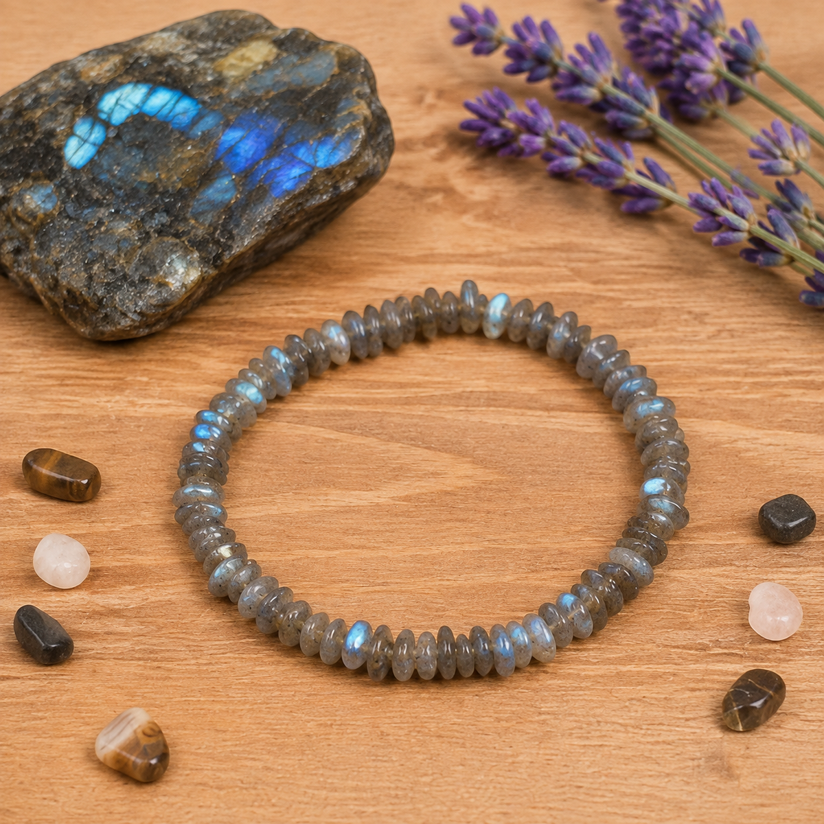 Labradorite Chip Bracelet (Expanded Awareness and Transformation )