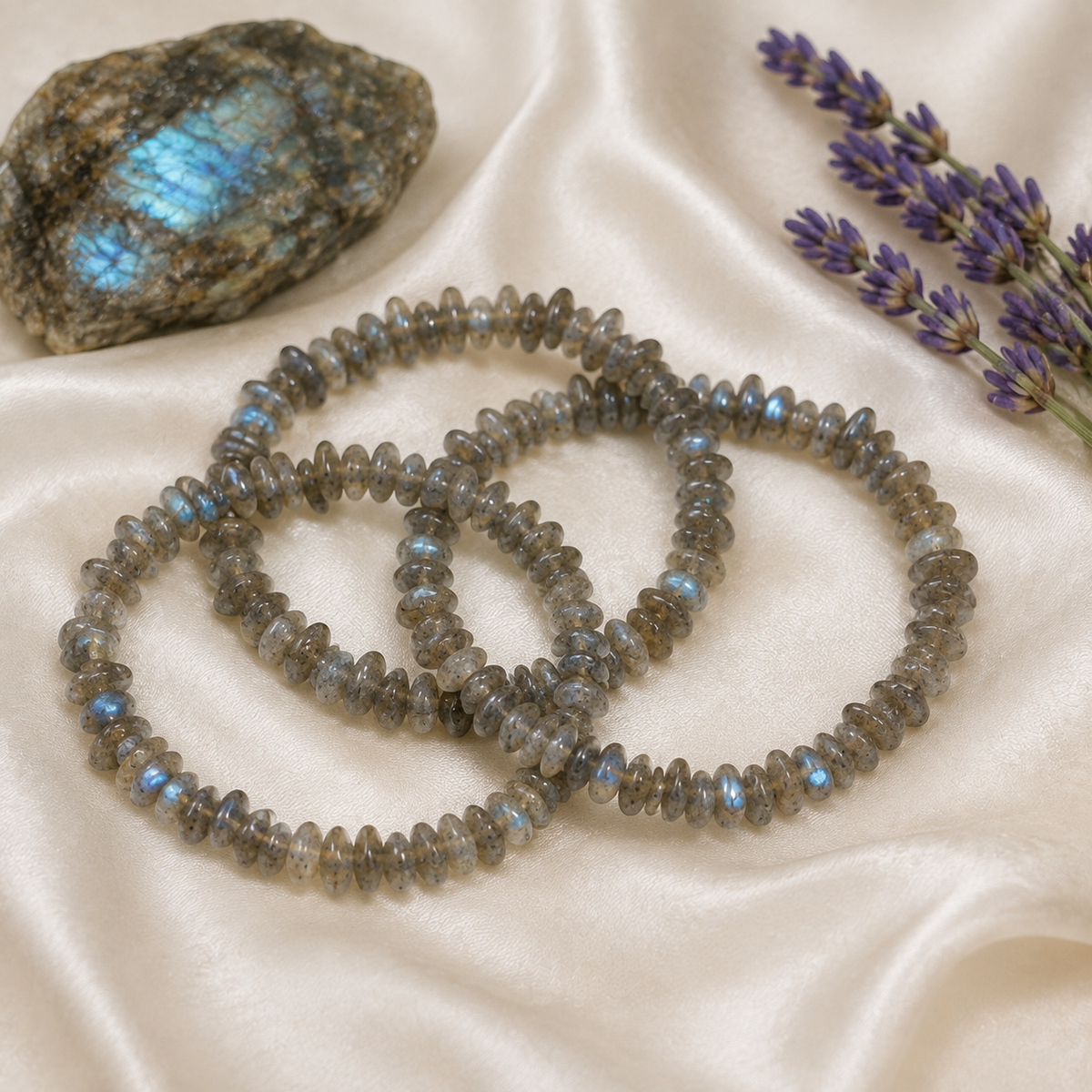 Labradorite Chip Bracelet (Expanded Awareness and Transformation )