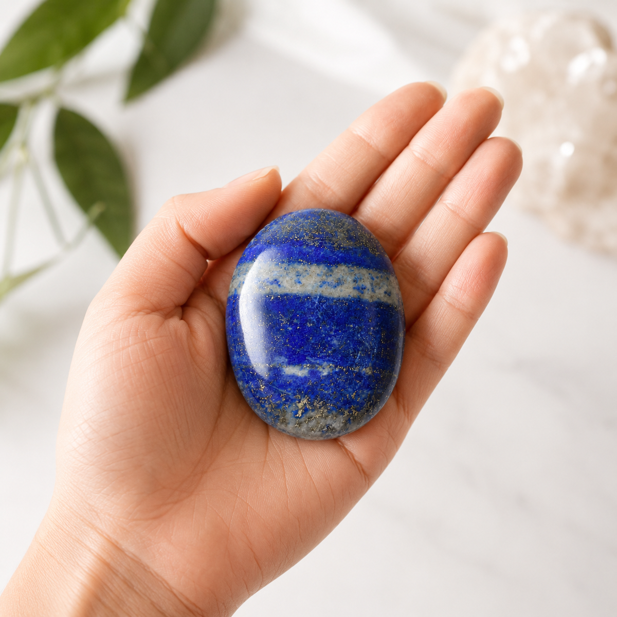 Lapis Lazuli Pocket Stones (Grounding and Protection)