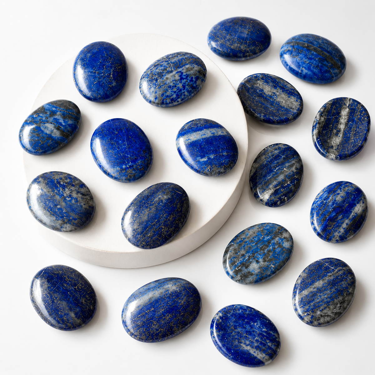 Lapis Lazuli Pocket Stones (Grounding and Protection)