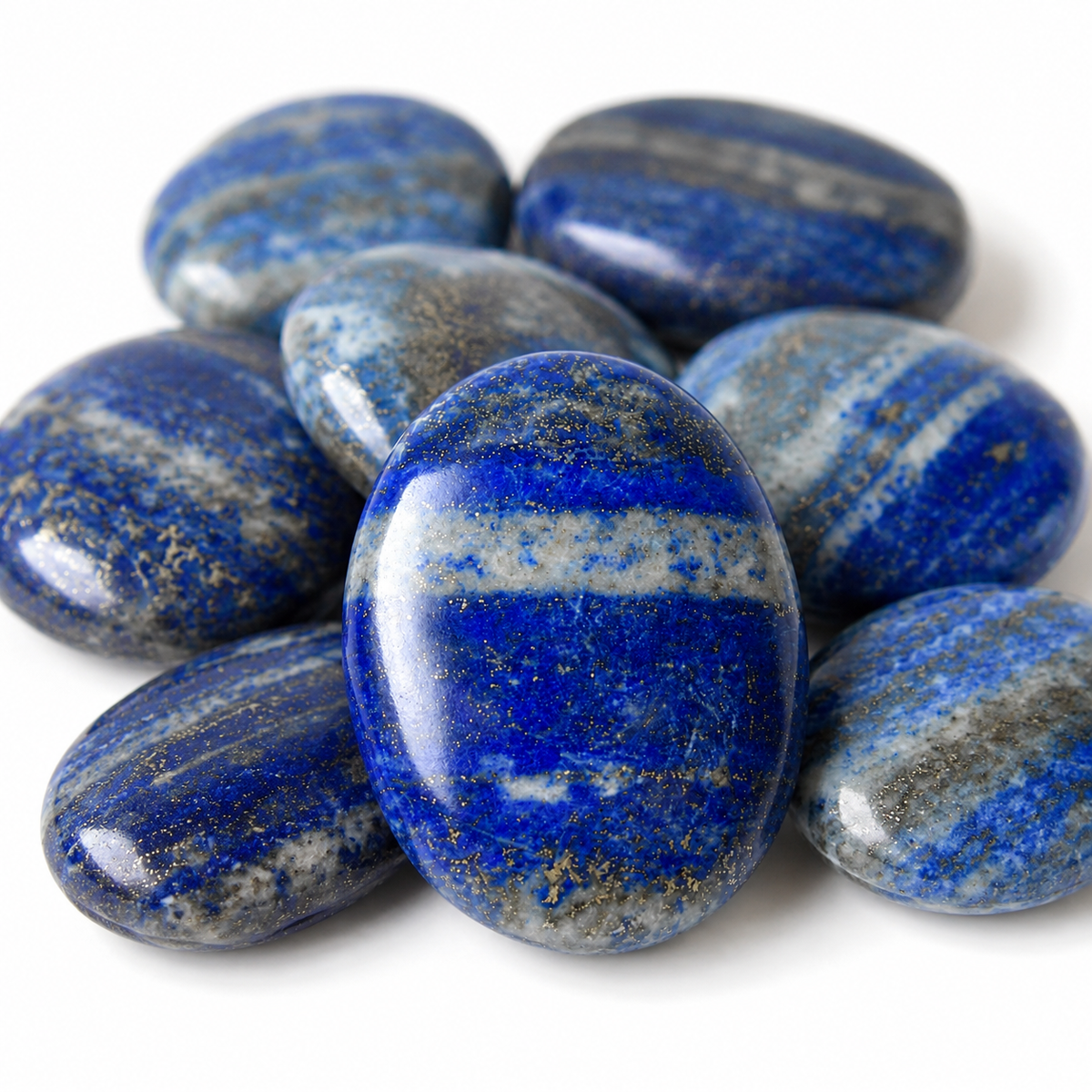 Lapis Lazuli Pocket Stones (Grounding and Protection)
