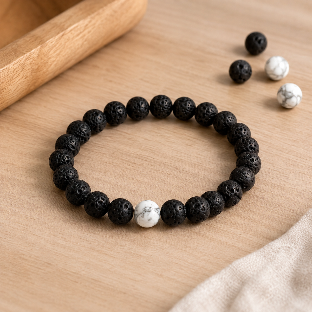 Lava Howlte Couple Bracelets, Anniversary Gift (Expansion and Inspiration )